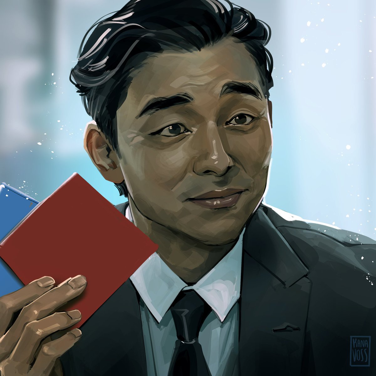 Quick squid game study :) ⏺️🔼⏹️
#SquidGame #GongYoo