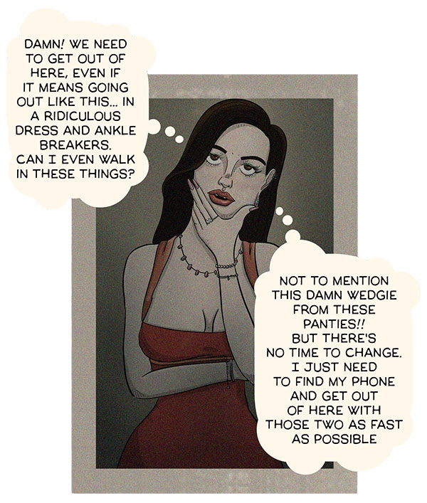 tgcomicsdotcom's tweet photo. The Surprise — 4 New Pages
by @_ellacherry 
https://t.co/g2YoJynNDU
Mark wants to get out of the house before any of his pals see his state. That would be too humiliating! But the girls want to have a drink or two before they head out to party. And where the heck is Mark’s phone? https://t.co/naaYngoGcI