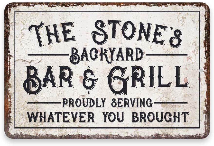 MyPatternPop's tweet image. Personalized Vintage Distressed Look Bar &amp;amp; Grill Metal Sign

Order here: t.ly/GIdjT

#MetalSign #CustomizedGift #PersonalizedGift #Bar #Grill #Backyard #BBQ
