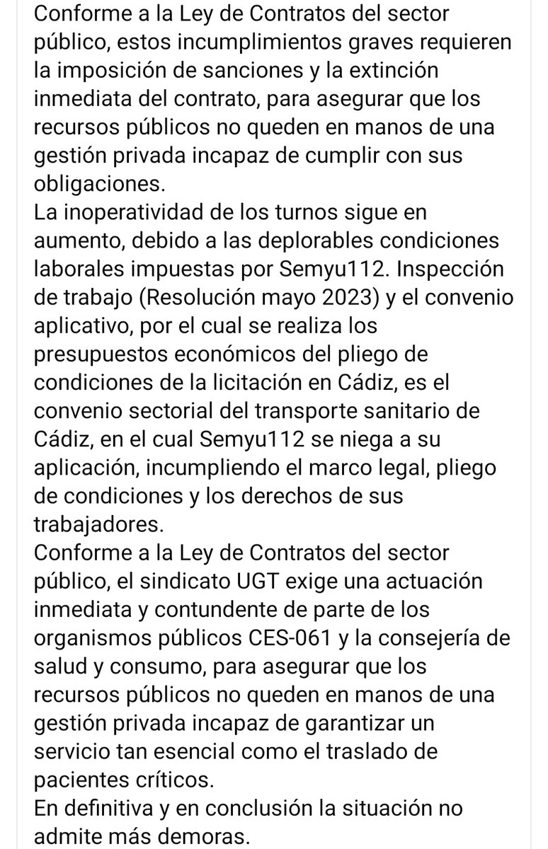 Chris_malhechor's tweet photo. @AndaluciaJunta @DefensorPuebloE @ParlamentoAnd @mangelesprieto @ConSalud_es @COTESespana @el_pais @UGT_Comunica @ccooandalucia @TESenAccion @Tes_Cyl_112 @Soy_TES @ideal_granada @AndaluciaSinVOX @061EPES @CSIFAndalucia @ITSS_INSPECCION @CGT https://t.co/p4zUECR2G2