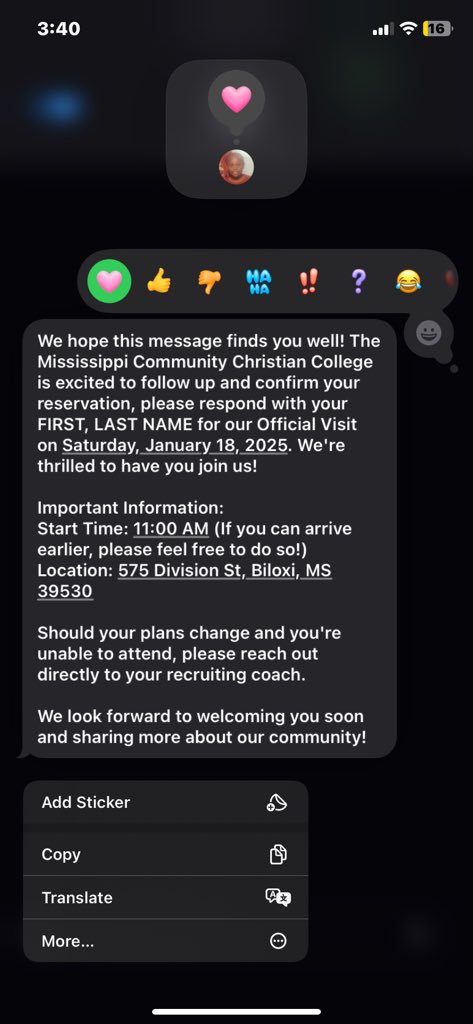 NaDarrius Wilson (@darrius006) on Twitter photo Blessed to receive an invite to <a href="/TMCCCOLLEGE/">The Mississippi CC College - Athletics</a> official visit💚🧡 Blessed to receive an invite to <a href="/TMCCCOLLEGE/">The Mississippi CC College - Athletics</a> official visit💚🧡