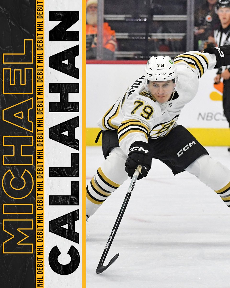 NESN's tweet photo. STICK TAPS FOR MASS NATIVE MICHAEL CALLAHAN 🏒 🏒 🏒 https://t.co/KrUvTQmXgt