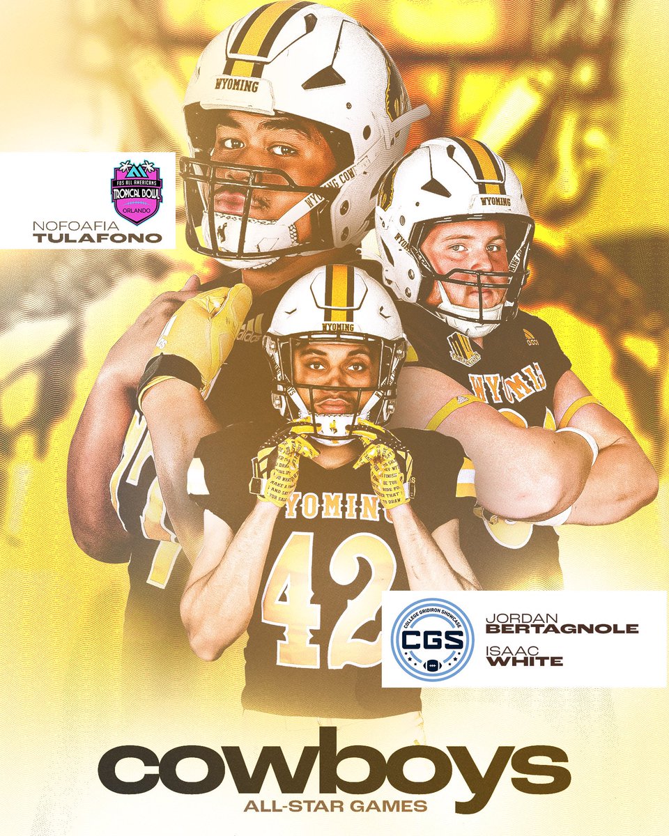 Trio of Cowboys Represent Wyoming at All-Star Games &gt;&gt; bit.ly/3WdRtMH