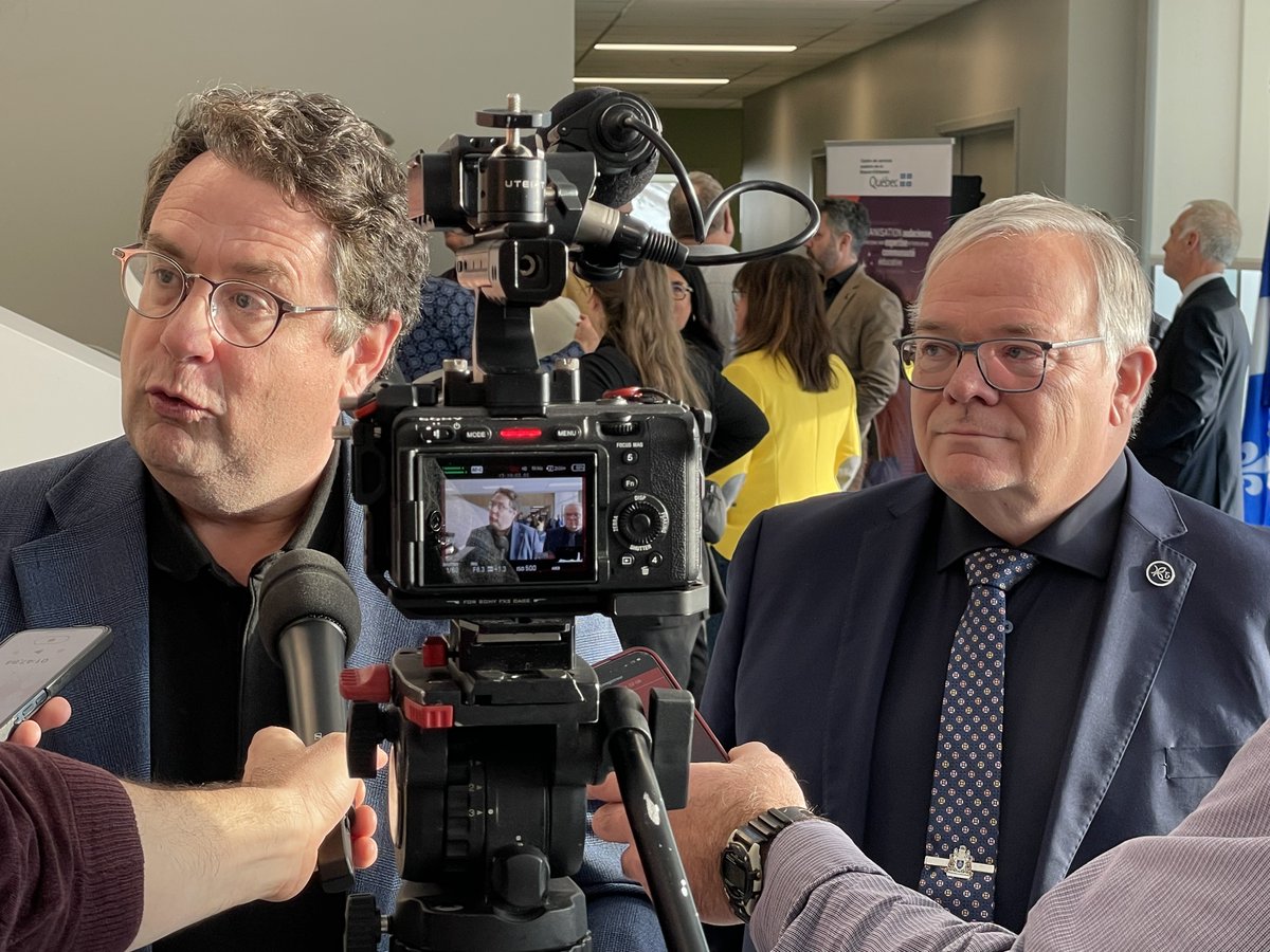 Luc Provençal (@luc_provencal) on Twitter photo 14/01/25 : Inauguration école Maribel & nouveau centre adm. #cssbe à #stemarie. Merci à mon ami et collègue ministre #education et resp. #chaudapp <a href="/BDrainvilleQc/">Bernard Drainville</a> de sa présence et son appui tout au long du projet. #beaucenord #votregouvernement #ungouvernementdesregions 14/01/25 : Inauguration école Maribel & nouveau centre adm. #cssbe à #stemarie. Merci à mon ami et collègue ministre #education et resp. #chaudapp <a href="/BDrainvilleQc/">Bernard Drainville</a> de sa présence et son appui tout au long du projet. #beaucenord #votregouvernement #ungouvernementdesregions
