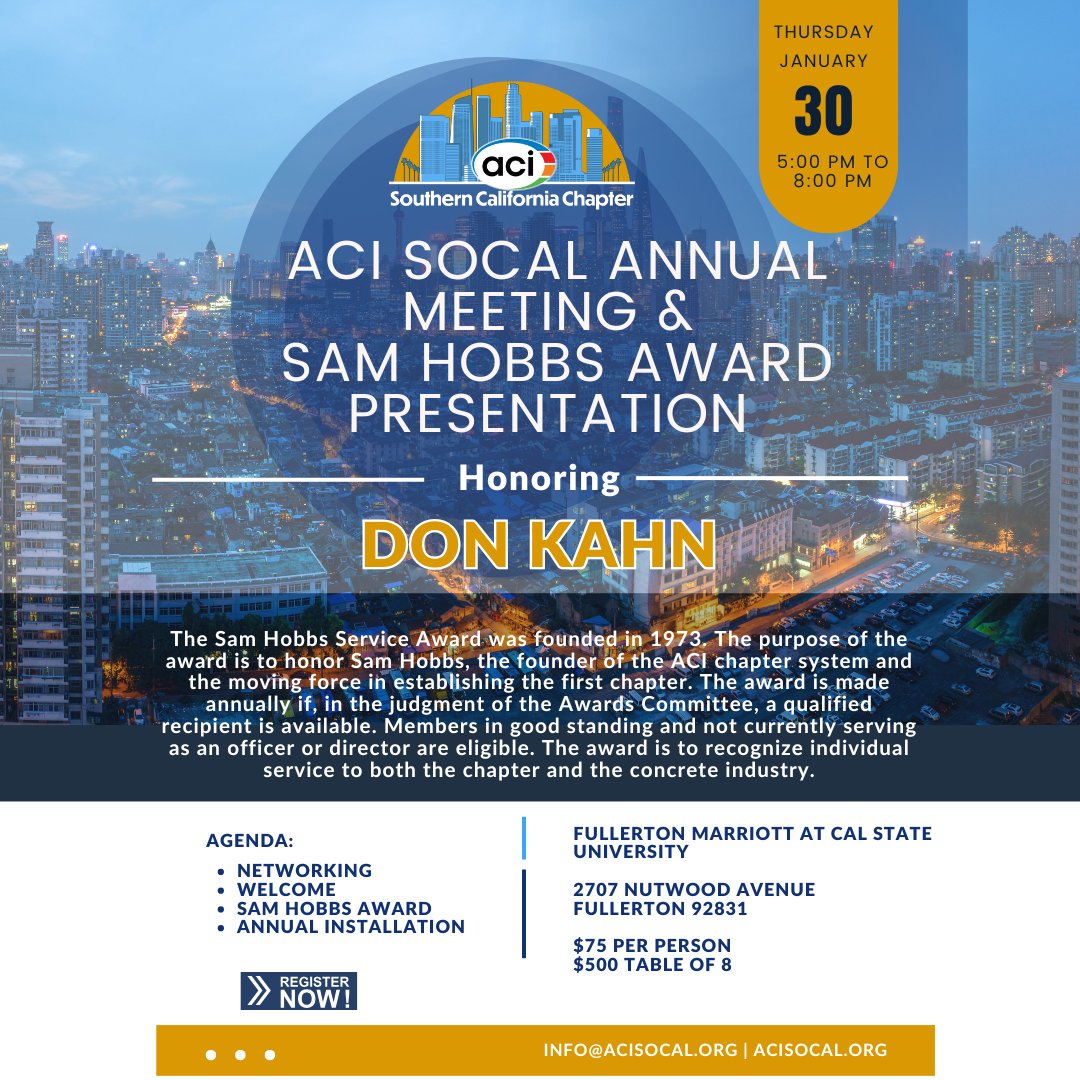 ACI So. Cal Chapter tweet media