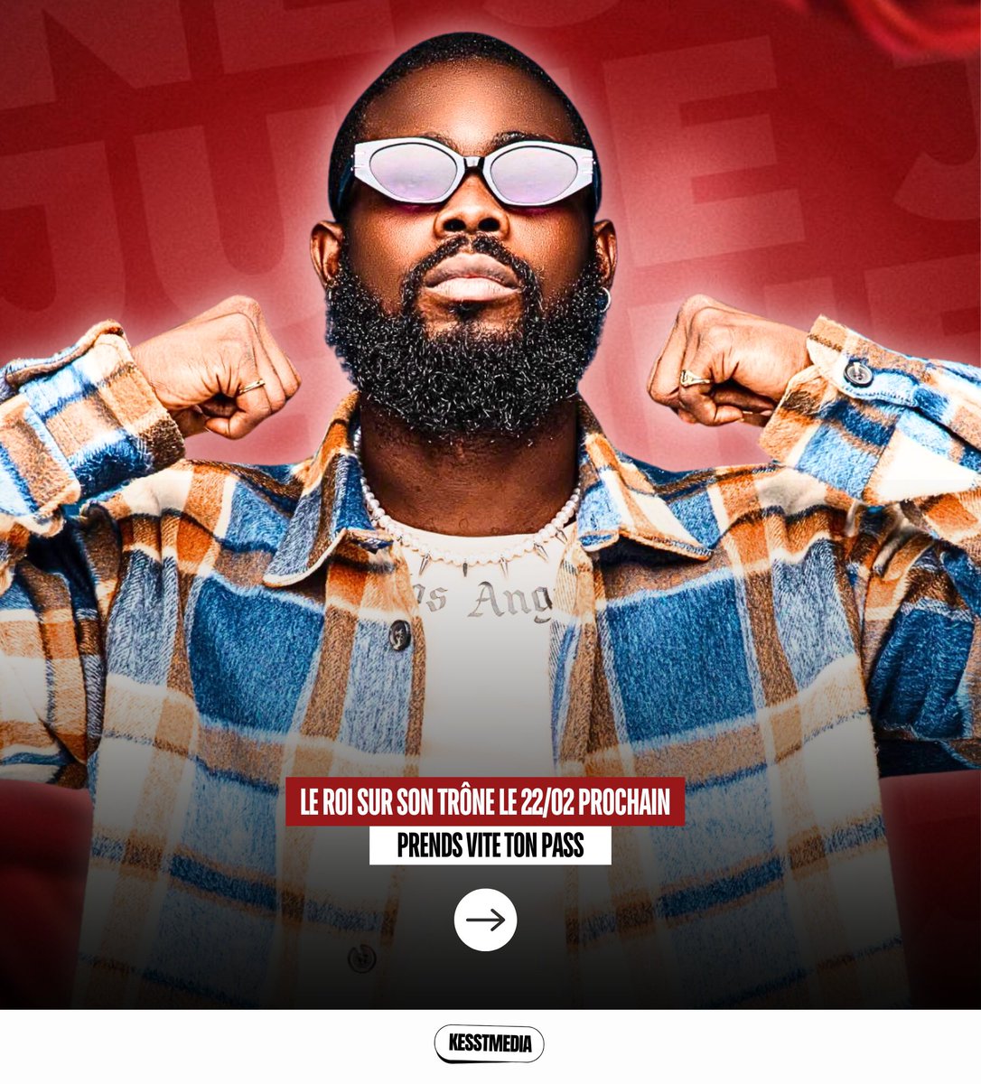kultur_inc's tweet photo. Le roi 🤴🏾 est sur le trône qui lui revient de droit ! 🔥 @Kadja_302 🤴🏾 

🗓️: 22 Février 
📍Yelams 

🔗https://t.co/GoCUIovIhI

#kesstmedia #media #kadja #concert #rapivoire #starrap https://t.co/GyPWKpdeHV