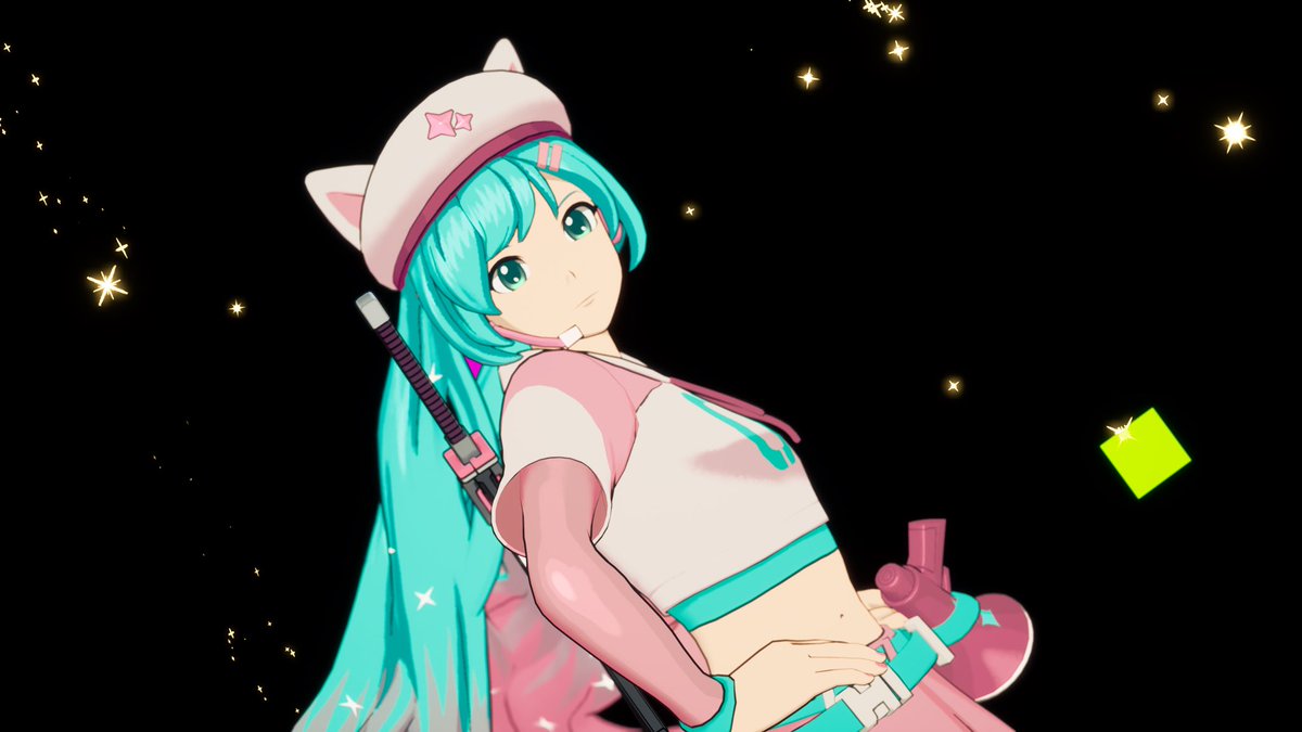 VelRay18's tweet photo. The miku make over part 2 #Fortnite @FortniteGame #HatsuneMiku @HatsuneMiku https://t.co/rgOhLtomMi