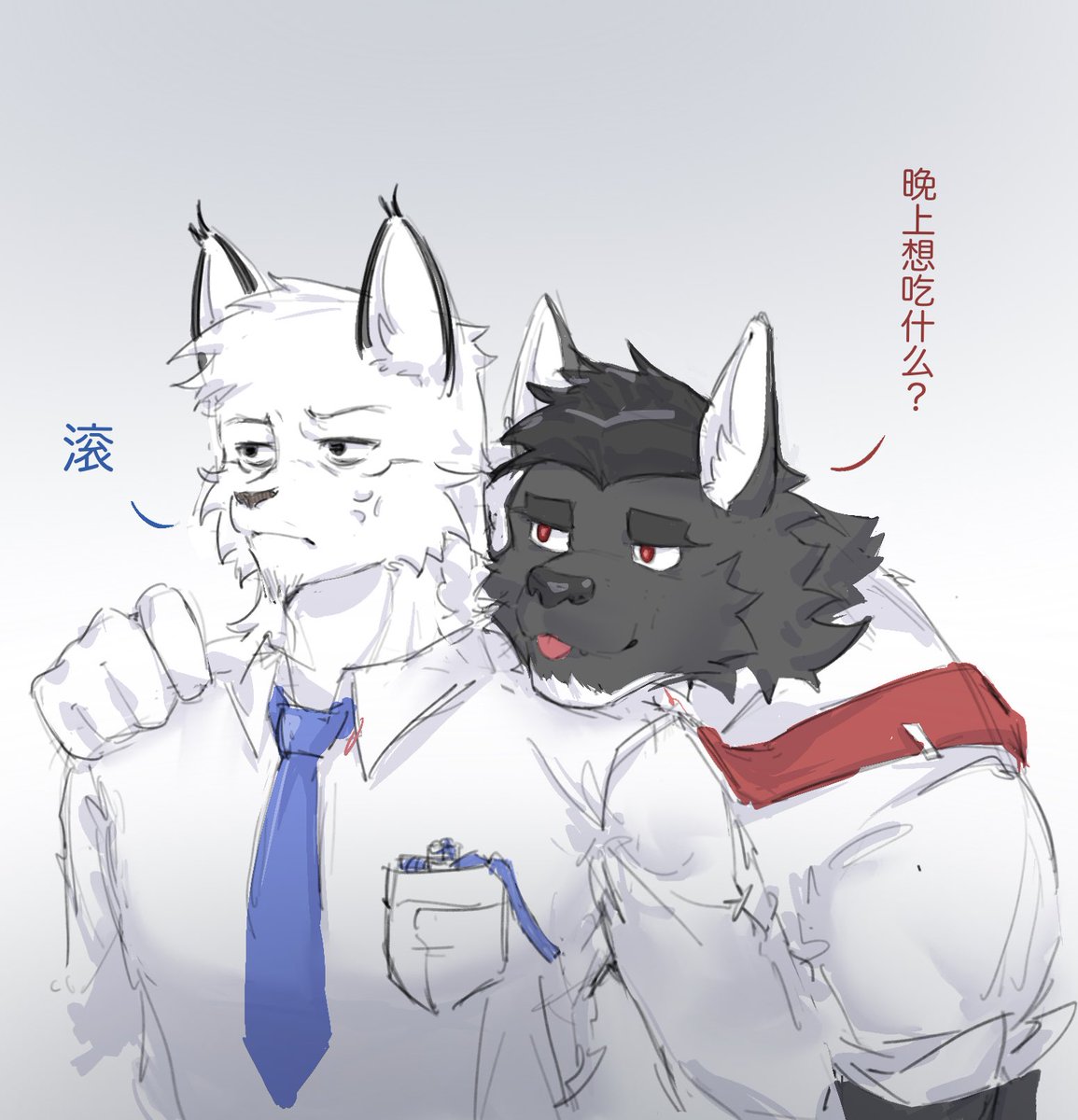 Baapbiip's tweet photo. 海街 #同人 #海街 #福瑞 https://t.co/AYUB2JTlD1