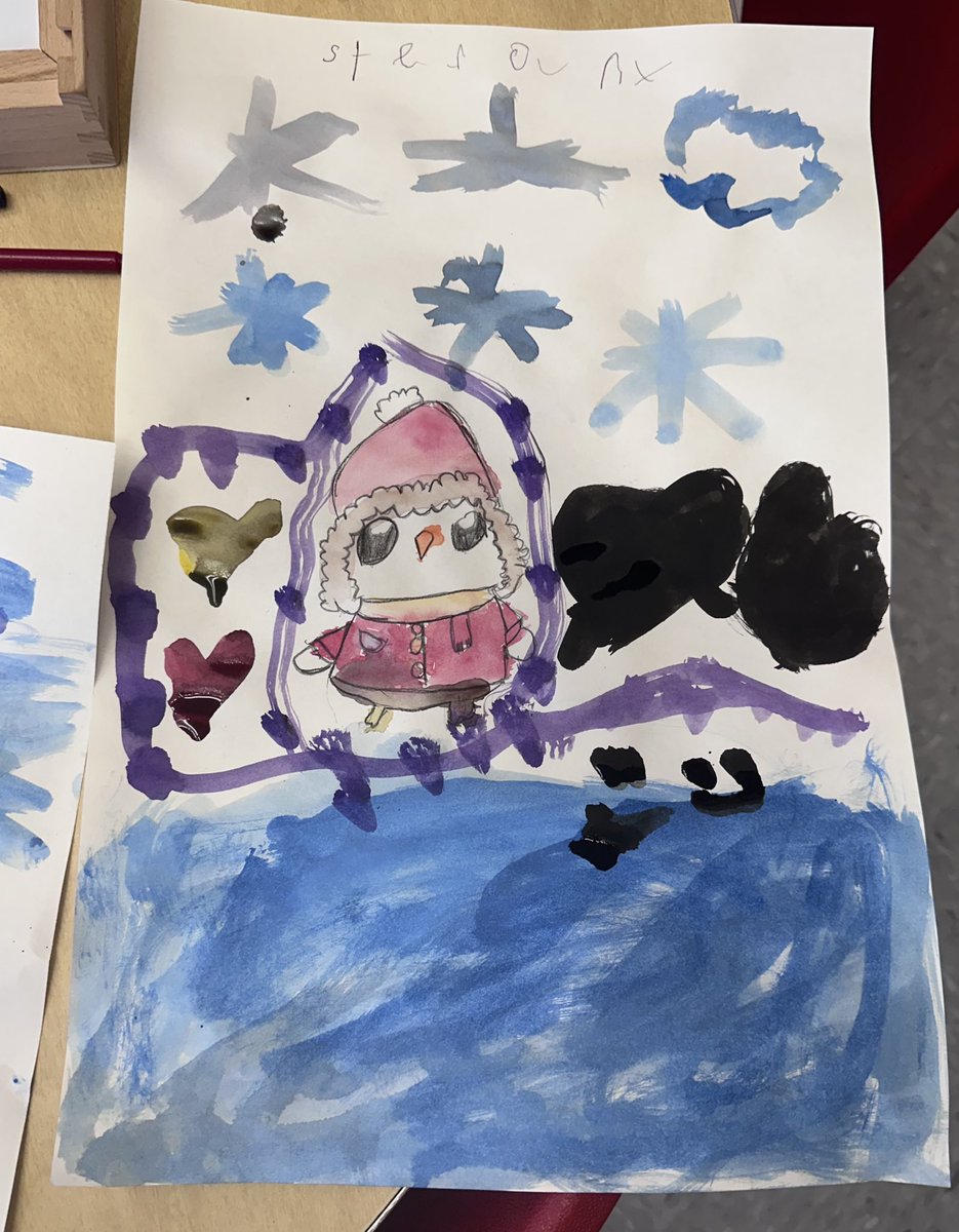 _missalia_'s tweet image. We love a soft start to the morning! #DirectedDrawing #WaterColorPainting ❄️🐧