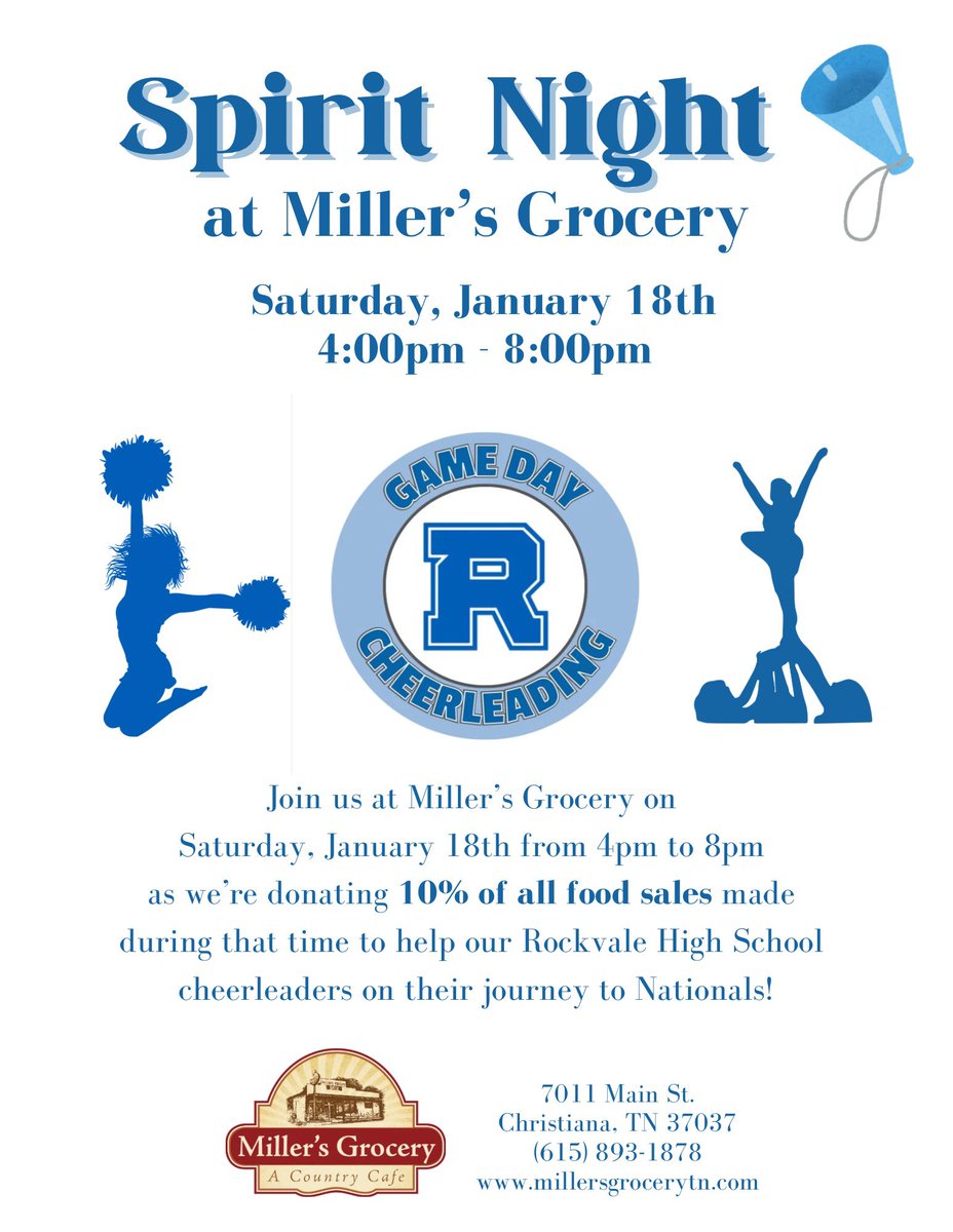 We’re just a few days away! 📣
#RockvaleHS