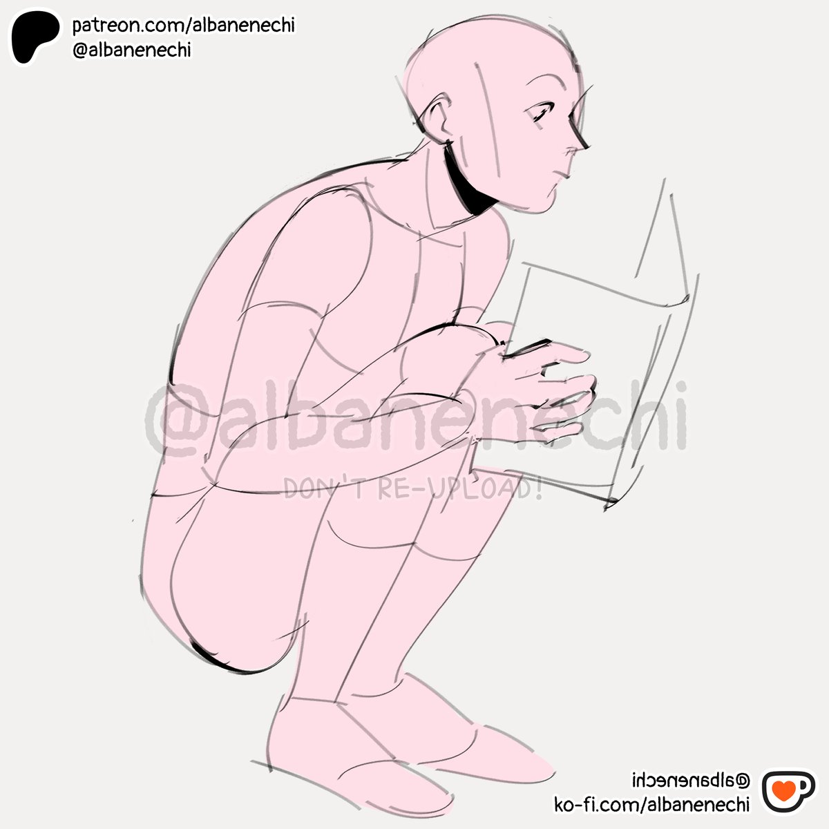 albanenechi's tweet photo. Drawing bases and pose reference pt 63 🫶
3 more poses for patrons!

#drawingbase #poses #poseref #posereference #artbase #artreference https://t.co/5P7WPmcm7f