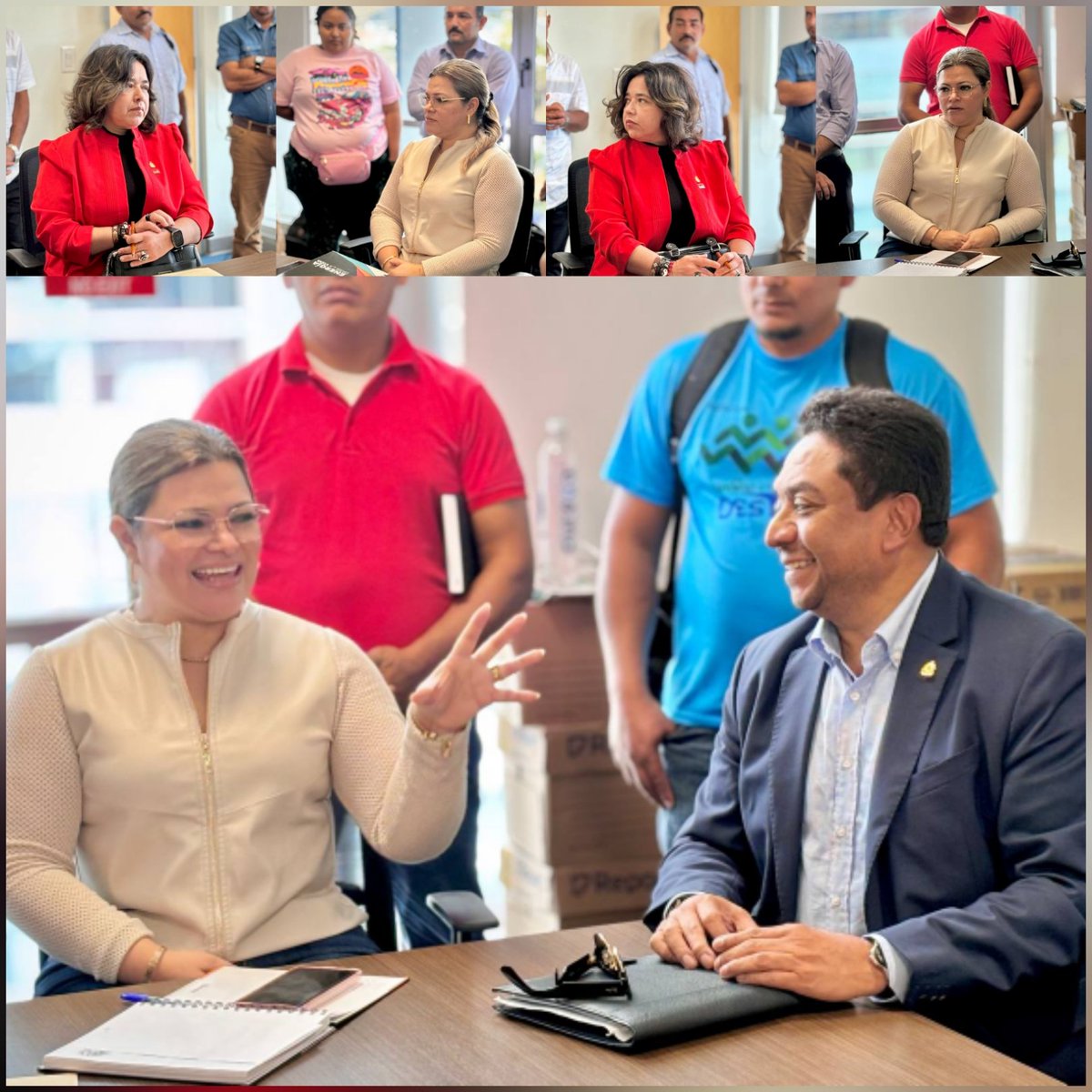 ramonbarriosm's tweet photo. Este martes, sostuvimos una reunión con la directora de #FOSODE @yadialvarezl, para atender a vecinos de 10 comunidades del municipio de #Choloma, #Cortés acompañados del equipo del alcalde #TavoMejía y la #AlcaldíaDeCholoma; quienes solicitaron la instalación del suministro eléctrico. Este proyecto beneficiará a mas de 350 hogares, impactando positivamente la vida de más de 1500 habitantes.
#ProgresoParaTodos ⚡💡
Siempre en equipo con los diputados de la @BancadaLibre del @M28LibreCortes
@Lredondo @_Scherly @NetzerMejiaHN @IrisPinedaPaz @IsabelValdezB24 @MarioGonzaleshn @miranda_ri52603 @HectorAguilarr #RonalPineda