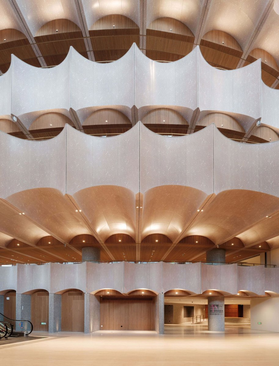 dezeen's tweet photo. Neri&amp;Hu captures "spirit of traditional alleyways" at Shanghai arts centre: https://t.co/IAsDFVny3n https://t.co/e7TvklUSsg