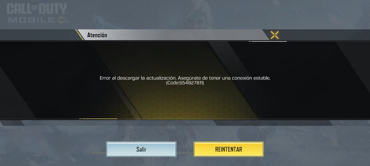 Slashreload55's tweet photo. @CODMobileLATAM No deja entrar https://t.co/YGDwMn3dGa