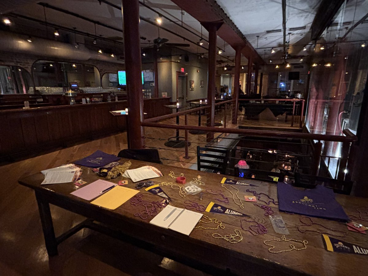 Ross Lazear (@rlazear) on Twitter photo Setting up for the <a href="/UAlbanyDAES/">UAlbany ATM/ENV Sci</a> alumni and friends reception! If you’re in New Orleans for AMS, come join us at the Crescent City Brewhouse 7-10p! Setting up for the <a href="/UAlbanyDAES/">UAlbany ATM/ENV Sci</a> alumni and friends reception! If you’re in New Orleans for AMS, come join us at the Crescent City Brewhouse 7-10p!