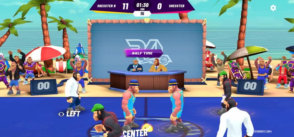 I played my own team today in Sigma <a href="/RumbleKongs/">Rumble Kong League</a> 
Their D put the screws to me in the first half. But, that's what I went for when selecting Kongs. 
Defense wins championships. 

It was fun to play them for some $FAME