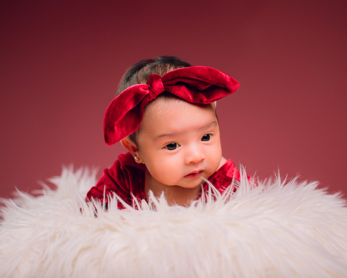 Sesión de fotos de mi hija Keiry por su primer mes de nacida ❤️🥰