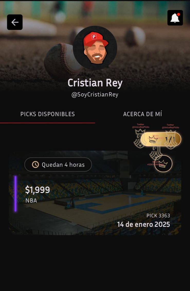 Freepicks4youu's tweet photo. NUEVA JUGADA DE CRISTIAN REY APP🤯

Si LLEGAMOS A +200❤️, 🔁 y 🗯️ Se las  REGALARÉ a todos los que den LIKE ❤️ comenten 💬, den RT🔁 en este TWEET.

En la APP cuesta $1,999 pesitos, CONMIGO $0 pesitos.

⚠️CANAL GRATIS: https://t.co/vU9CsZsFAO https://t.co/Smtpz0Dm3r