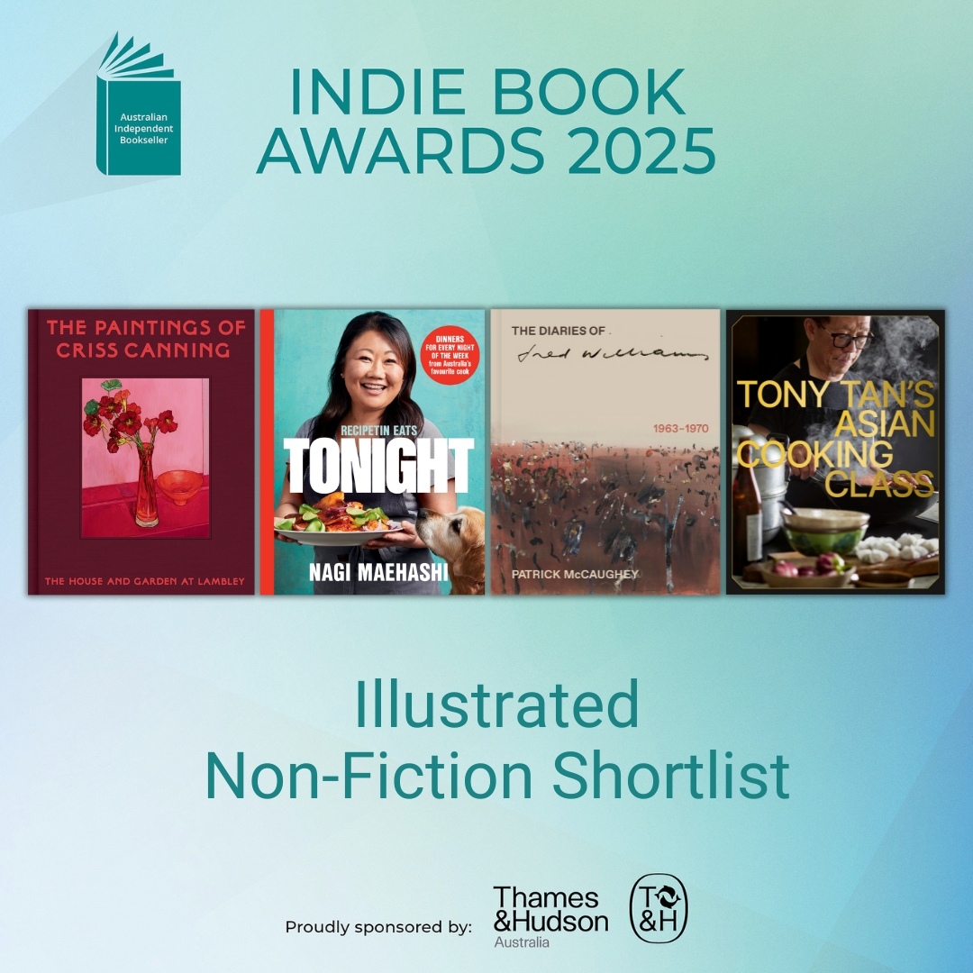 ausindiebooks (@ausindiebooks) on Twitter photo ILLUS NON-FICTION SHORTLIST #IndieBookAwards25 Congrats to the shortlisted authors and publishers! <a href="/CrissCanning/">Criss Canning</a> <a href="/ThamesHudsonAU/">Thames & Hudson Australia</a> Nagi Maehashi <a href="/MacmillanAus/">Pan Macmillan Aus</a> Patrick McCaughey <a href="/MUPublishing/">Melbourne University Publishing</a> Tony Tan <a href="/murdochbooks/">Murdoch Books</a> Thank you to our category sponsor <a href="/ThamesHudsonAU/">Thames & Hudson Australia</a> ILLUS NON-FICTION SHORTLIST #IndieBookAwards25 Congrats to the shortlisted authors and publishers! <a href="/CrissCanning/">Criss Canning</a> <a href="/ThamesHudsonAU/">Thames & Hudson Australia</a> Nagi Maehashi <a href="/MacmillanAus/">Pan Macmillan Aus</a> Patrick McCaughey <a href="/MUPublishing/">Melbourne University Publishing</a> Tony Tan <a href="/murdochbooks/">Murdoch Books</a> Thank you to our category sponsor <a href="/ThamesHudsonAU/">Thames & Hudson Australia</a>