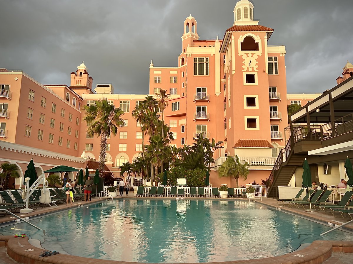 lgelya's tweet photo. Known as Florida's 'Pink Palace,' The Don CeSar stands proudly on the white sands of the Gulf of Mexico. 

#pinkpalace #doncesar #florida #travel #laragelya #lgelya #iPhonephotography https://t.co/CdI9j8V1bq