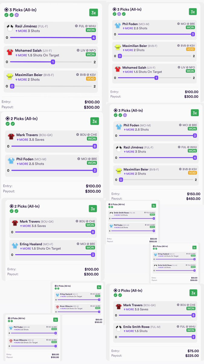🏆 Just ZWEPT Zoccer and hit for 100X on <a href="/DabbleFantasy/">Dabble Fantasy</a> ! 🎉 To celebrate, I'm giving away $200 and a week of Free Premium access! 🙌 Want in? Just RT and like this tweet! Let’s keep the winning streak going! 💰⚽️ 

#SportsBetting #Giveaway #whop #Dabble #DFS #PrizePicks