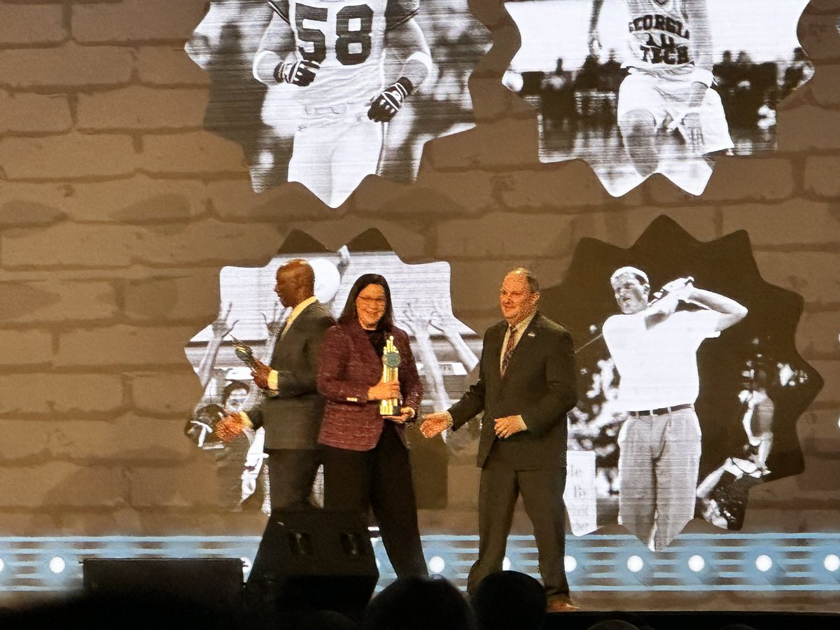Congratulations to silver anniversary award winner Danielle Donehew, former <a href="/GTAthletics/">Georgia Tech Yellow Jackets</a> basketball player and Academic All-District honoree! Danielle is the current Executive Director of the <a href="/WBCA1981/">Women’s Basketball Coaches Association</a>.
