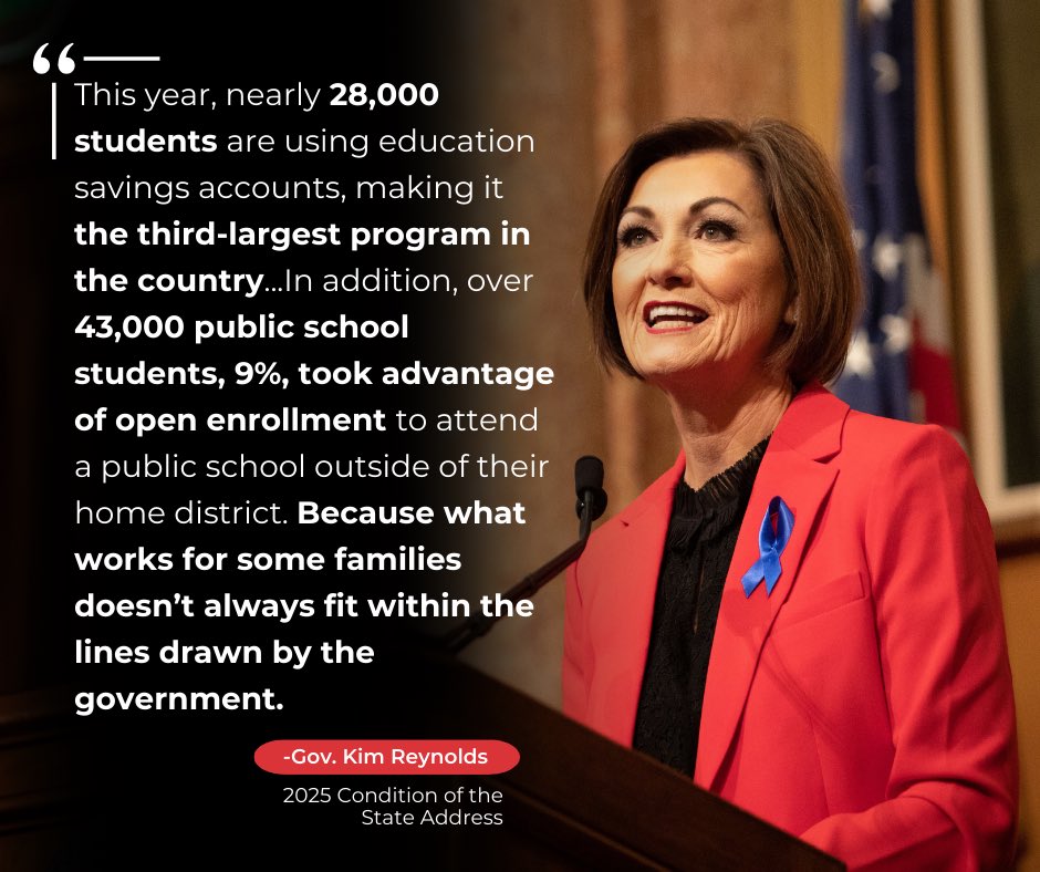 Gov. Kim Reynolds (@iagovernor) on Twitter photo 