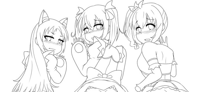 ペン入れ終わりかな?
下はトリミング 