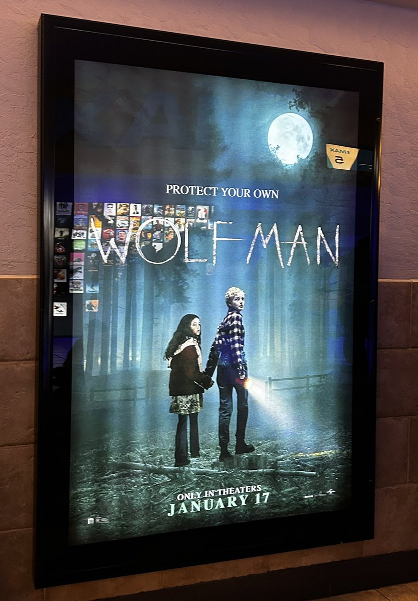 aaronlovesfilm's tweet photo. Pretty excited!!! #WolfmanMovie #movieclubsacontest @MorochMovieClub https://t.co/2DFkwtjMVJ