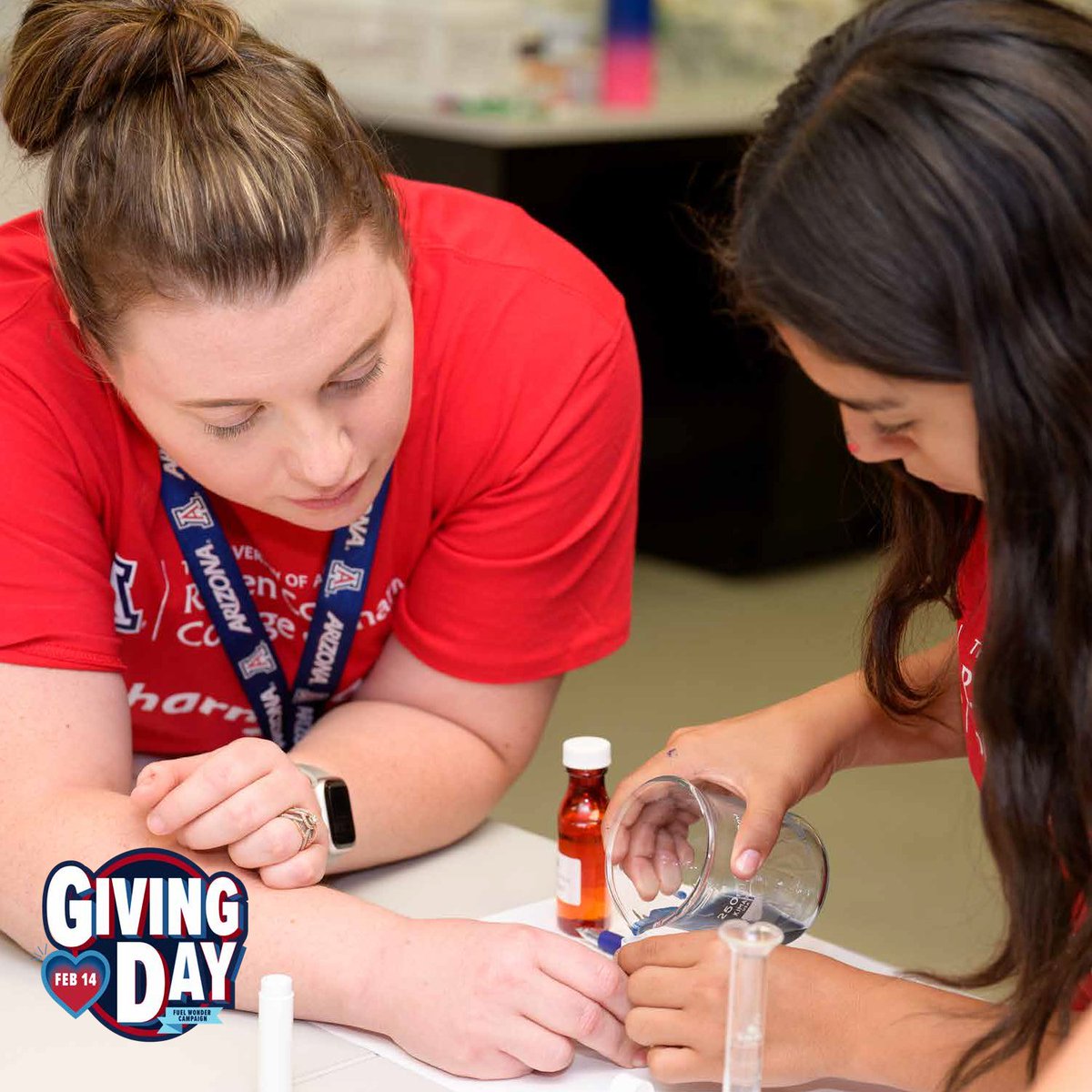 UArizona R. Ken Coit College of Pharmacy (@uazpharmacy) on Twitter photo Giving Day is 1 month away!❤️💙
Join us in making a difference in the world of pharmacy research & education. Together, PharmCATS are shaping a brighter tomorrow! Learn more: bit.ly/4afVPZw
<a href="/arizonaalumni/">Arizona Alumni 😺🐾</a> #PharmCATS #BearDownGiveBack Giving Day is 1 month away!❤️💙
Join us in making a difference in the world of pharmacy research & education. Together, PharmCATS are shaping a brighter tomorrow! Learn more: bit.ly/4afVPZw
<a href="/arizonaalumni/">Arizona Alumni 😺🐾</a> #PharmCATS #BearDownGiveBack