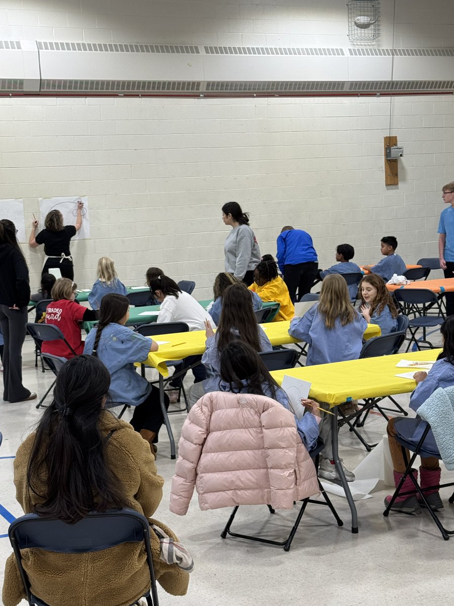 Paint Night with Ms. Struc <a href="/fulartroom/">Ms. Struc</a> ! #ASD4All #TogetherWeRoar