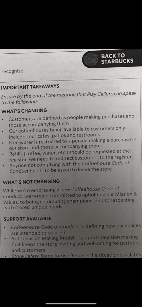 SBWUDIS's tweet photo. In case there was any doubt what Starbucks priories are. It’s not their customers or their employees; it’s money. At the end of the day, all the billion dollar company care about is making more money for themselves. Do not be fooled— https://t.co/aJG2hWMgxV