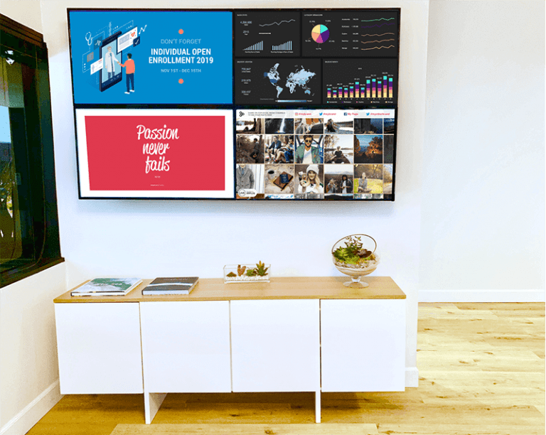 EnplugAu's tweet image. Enplug offers customisable displays to fit every need—whether it’s for restaurants, offices or retail. Start creating your perfect display today! 🎨 #CustomDisplays #BusinessTech