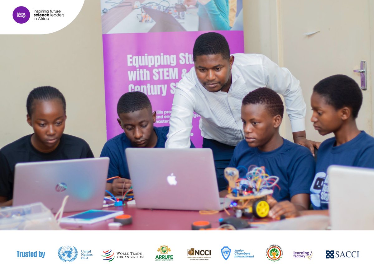 MatorDesign's tweet photo. Did you know that Larry Page started coding at the age of 6 and later started Google, a company that transformed how we access information? Are African youths taking advantage of the fast growth in AI to create new value in the global digital economy? https://t.co/ImmGRUVsVU
