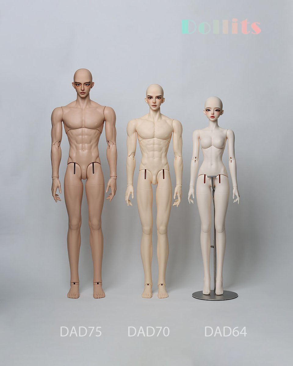 dollitsbjd's tweet photo. 돌리츠 DAD75-DAD70-DAD64 비교.
돌리츠 스킨컬러 5종- 헤드캡 비교.
#BJD #dollits #DAD75 #DAD70 #DAD64 #Dollitsskin #skincolor https://t.co/ruWkLsexzC