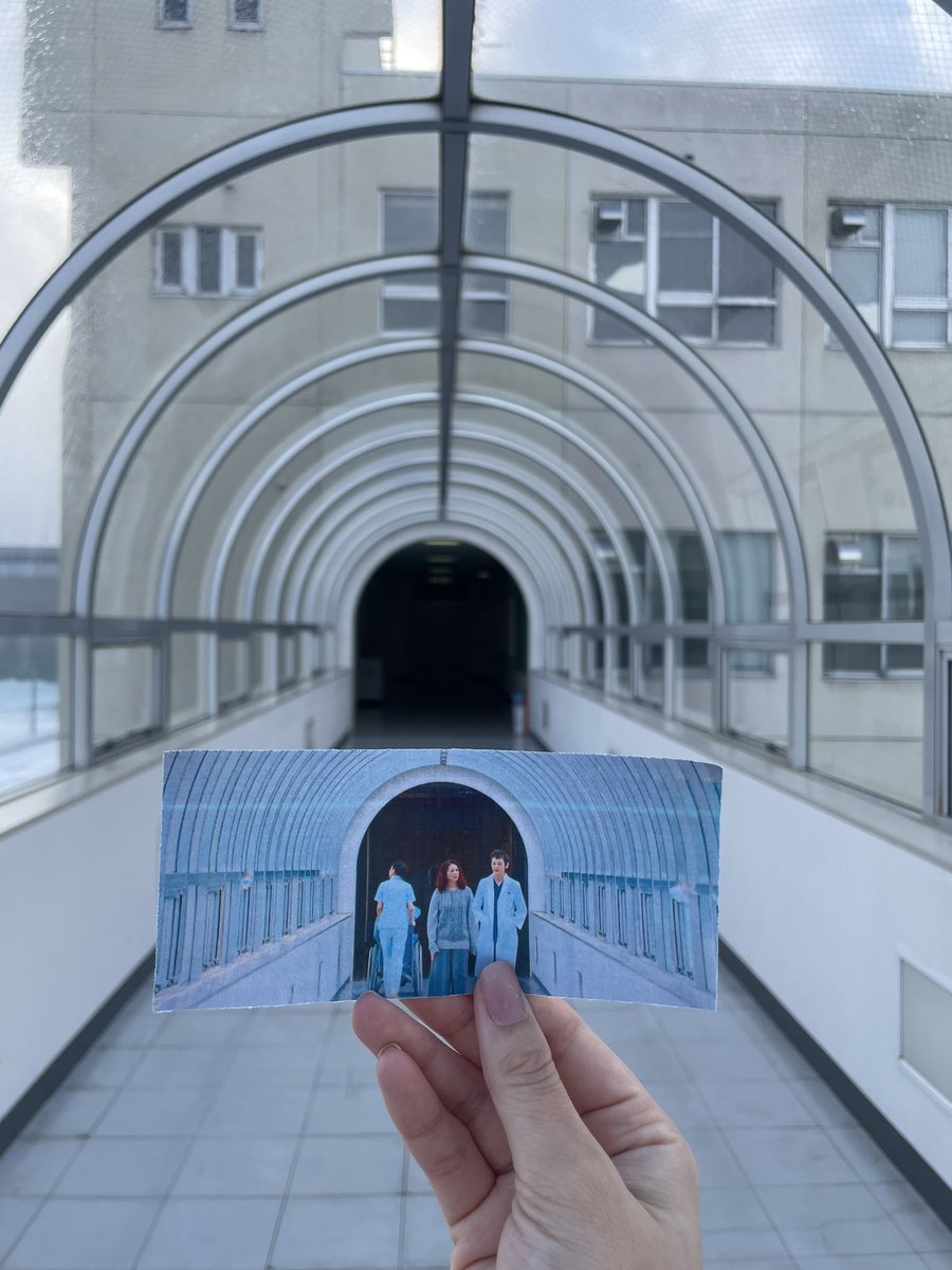 karin12455's tweet photo. ネトフリのfirst loveの撮影地がうちの大学だから、在学中に聖地巡礼してきた！ https://t.co/qdpNJHl4hN
