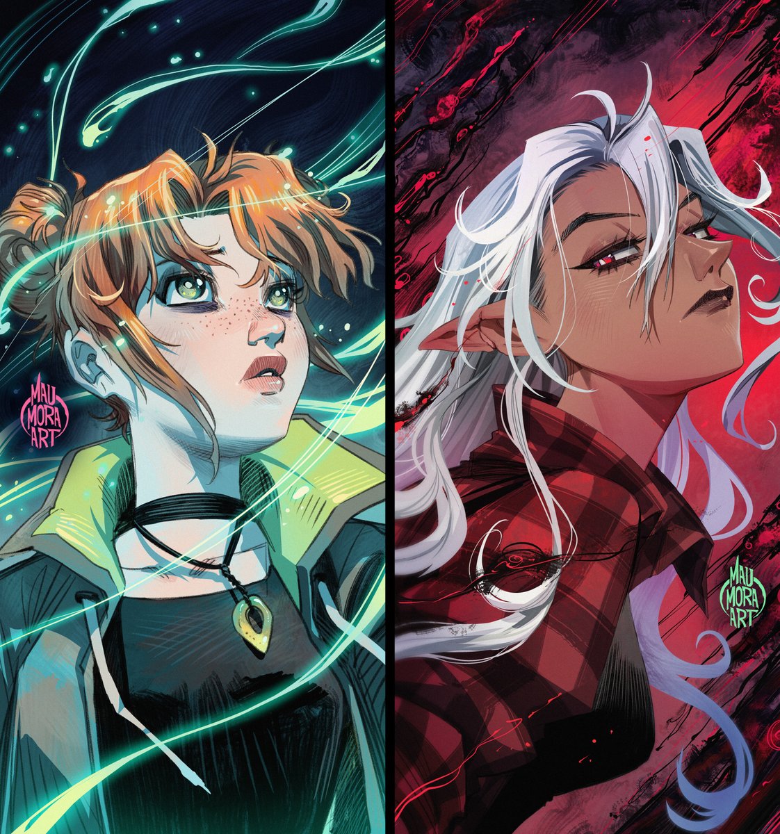 maum0raart's tweet image. A small tease of a comic project I&apos;m writing in my spare time, called Stranded 😎😈
I&apos;m very excited to show you more stuff soon!
#makecomics