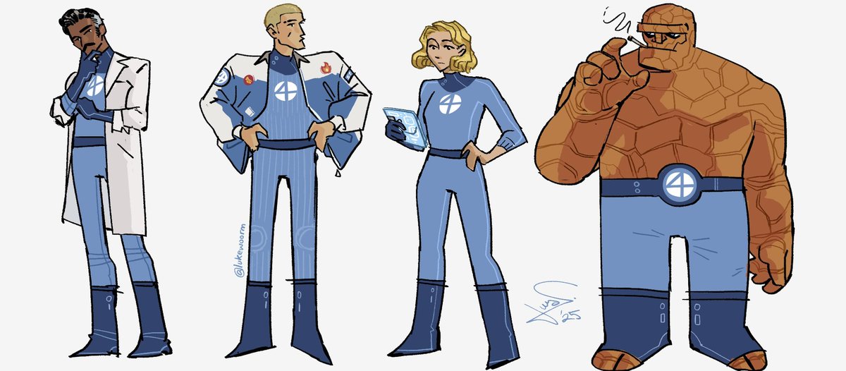 lukewoorm's tweet photo. what r we, some kinda #FantasticFour ? https://t.co/PCJ5AKp9xU
