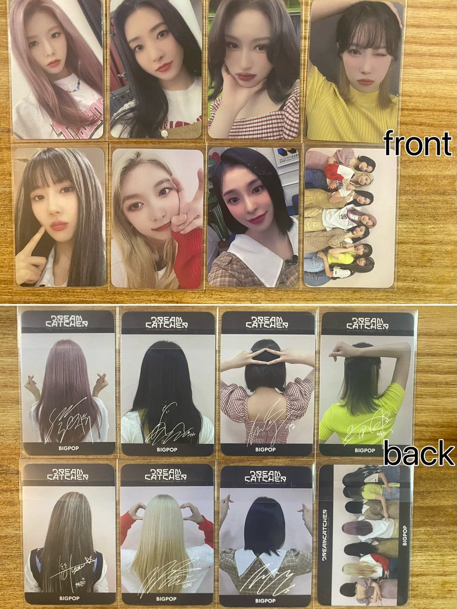 dreamcatcher photocard izone ace ive tweet media