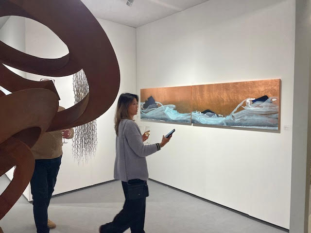 GoldLeafSupply's tweet photo. ✨ Client Spotlight ✨

John O’Carroll’s recent exhibition at Galerie Roger Katwijk was an incredible journey through time and culture, blending ancient influences with contemporary techniques.

Stay tuned for more exhibitions! ⬇️
https://t.co/w3kuZi90i6 https://t.co/BBJVld2pji