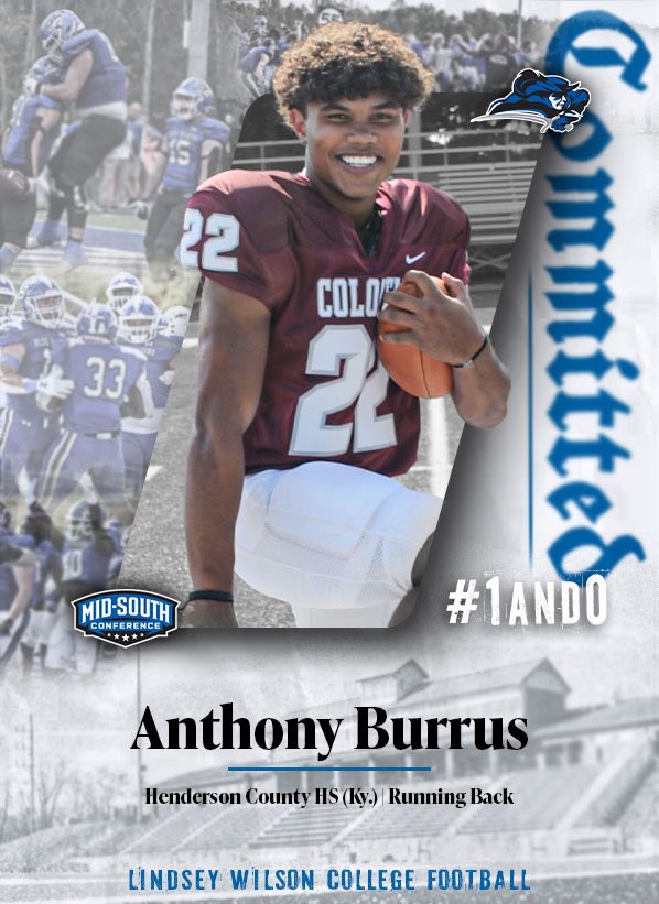 Anthony Burrus (@anthonybur88556) on Twitter photo I’d like to thank the lord, my coaches, and my family for supporting me through everything, and I’m extremely excited to further my academic and athletic career at Lindsey Wilson college! <a href="/CoachAmbroseLWC/">Sam Ambrose</a> <a href="/CoachKleckler/">Phil Kleckler</a> I’d like to thank the lord, my coaches, and my family for supporting me through everything, and I’m extremely excited to further my academic and athletic career at Lindsey Wilson college! <a href="/CoachAmbroseLWC/">Sam Ambrose</a> <a href="/CoachKleckler/">Phil Kleckler</a>