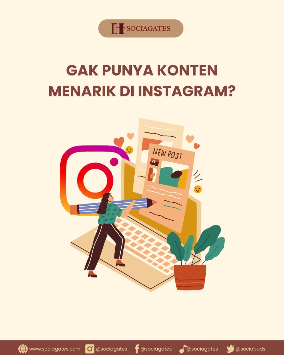 SociaBuds's tweet photo. Konten yang relatable + interaksi = Audiens setia. Siap bikin followers kamu terlibat?

Dapatkan informasi lebih lengkap dan konsultasi gratis melalui website kami di https://t.co/1LquJbcjeE

#sociagates #konten #instagram https://t.co/3oSbqd1HIW
