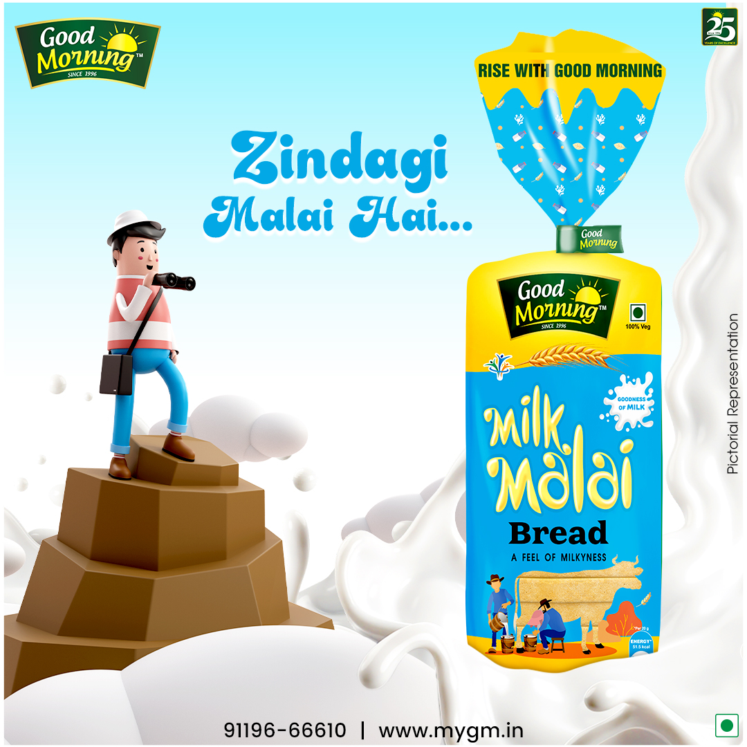 NutritiveGood's tweet image. Soft, creamy aur swad se bhara – kyunki zindagi malai hai. 
.
.
.
#goodmorningbread #milkmalai #freshandsoft #morningdelight #breakfastgoals #breadlovers #dailyfreshness #zindagimalaihai #bakersdelight #perfectmornings

mygm.in