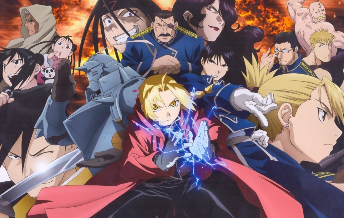 epicanime009's tweet image. Random but fullmetal alchemist brotherhood has the  greatest use of a large cast in any anime. EVERY character with a name serves a purpose and has a satisfying conclusion with nobody lacking screentime nor overstaying their welcome/slowing down the plot.