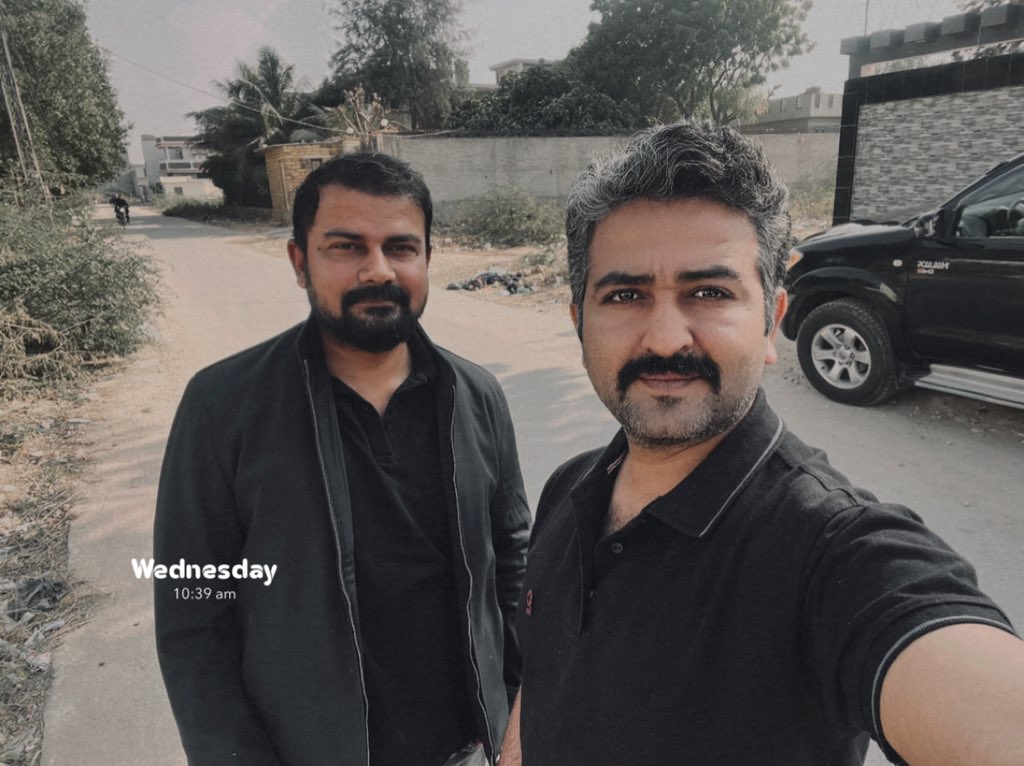 genanimanoj's tweet photo. Sudden meeting with brother @mahadevmakwano, at Makli, Thatta. https://t.co/9OGOygv1EJ