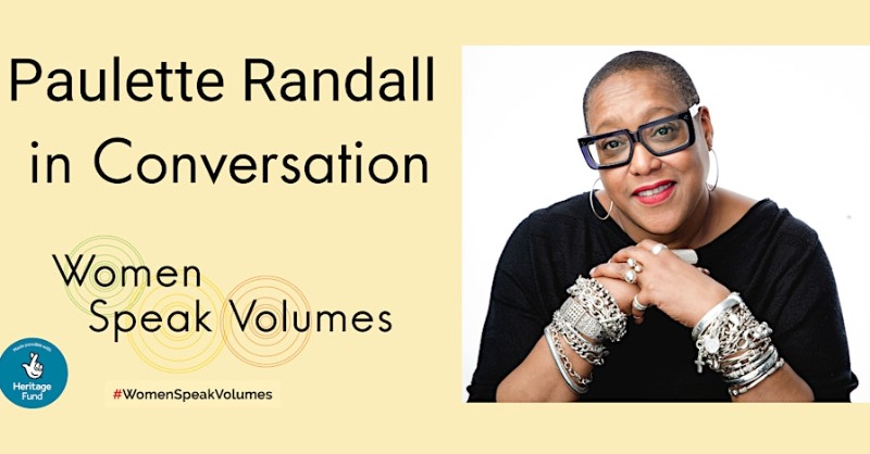 bhmuk's tweet photo. Join @Speak_Volumes on Wednesday, 19 February for Women Speak Volumes: Paulette Randall in Conversation, where we’ll shine a spotlight on the work of pioneering Black women in the arts in Britain, celebrating their stories that deserve to be told. #WomenInTheArts #Blackhistory