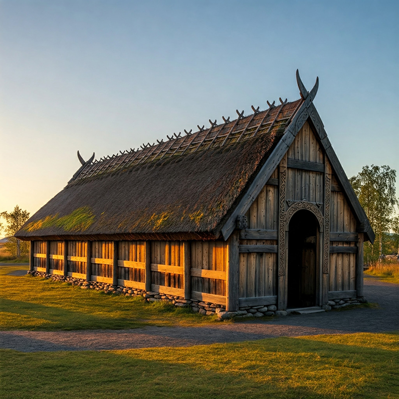 Viking Longhouse: 7 Epic Secrets of the Legendary Nordic Warrior Dwellings
Details: myvikinggear.com/viking-longhou…
The Viking longhouse is a symbol of Norse culture. It shows the legendary seafarers’ skill and resilience. They sailed from Scandinavia to distant shores.
