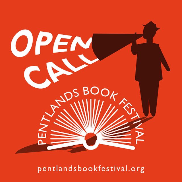 PentBookFest's tweet photo. #opencall contact us with your pitch to speak at Pentlands Book Festival Oct/Nov 2025.  #pentlandsbookfestival #pentlandsbf25 #bookfestival #edinburgh #scotland #pbf #booksbooksbooks #book #booklover #booklife https://t.co/sWFuPvtsQ6