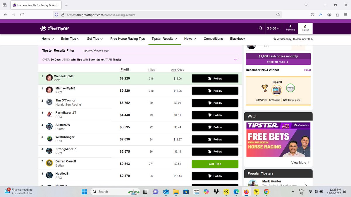 TipM8.com tweet media