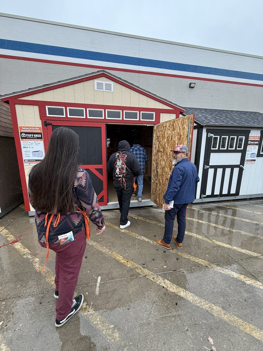 Garden and Lot associate Tuff Shed PK today! #THD0526